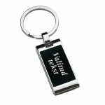 V&otilde;tmehoidja &bdquo;Must nelinurk&ldquo; soovitud graveeritud tekstiga