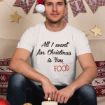 T-s&auml;rk "All I want for Christmas is food"