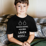 Laste T-s&auml;rk "Ma l&auml;hen kooli"