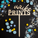 Puidust tordikaunistus &bdquo;V&auml;ike prints&ldquo;