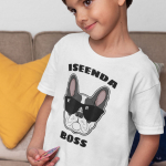 Laste T-s&auml;rk &bdquo;Iseenda boss&ldquo;