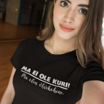 Naiste T-s&auml;rk &bdquo;Ma ei ole kuri&ldquo;