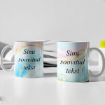 Tass "Marmori unistus" Sinu valitud tekstiga