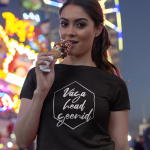 Naiste T-s&auml;rk &bdquo;V&auml;ga head geenid&ldquo;