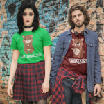 T-s&auml;rkide komplekt "T&auml;iuslik karupaar"