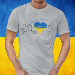 T-s&auml;rk "Me oleme sinuga, Ukraina!"