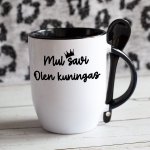 Tass lusikaga "Olen kuningas"