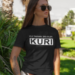 Naiste T-s&auml;rk "Kui tahan, siis olen kuri"