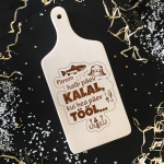 XL graveeritud l&otilde;ikelaud &bdquo;Halb p&auml;ev kalal&ldquo;