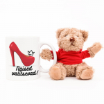 M&auml;ngukaru ja tassi komplekt "Naised valitsevad!"