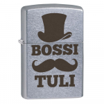 Zippo v&auml;lgumihkel "Bossi tuli"