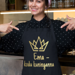 Puuvillane p&otilde;ll "Ema - kodu kuninganna"