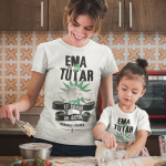 T-s&auml;rkide komplekt emale ja lapsele "Ema ja t&uuml;tar"