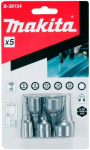 Magnetiliste pistikupesade komplekt 5tk. B-39154 Makita
