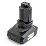 AEG L1215, L1215P, L1215R, L1220 12V 5.0Ah Li-Ion asendusaku elektrit&ouml;&ouml;riistadele BLL12C, BS12C, BS12C2, BSS12C, BWS12, BWS12CBWS.