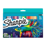Sharpie Fine Marker 18 v&auml;rvi komplekt Fish Fine - 2201230