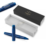 Parker IM Monochrome Blue pastapliiats graveeringuga tindipliiatsid