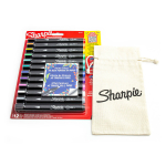 Sharpie loominguliste akr&uuml;&uuml;lmarkerite komplekt 12 v&auml;rvi v&auml;rvikotiga