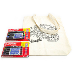Sharpie komplekt 10 akr&uuml;&uuml;lmarkerit koos kotiga olendid v&auml;rvimiseks
