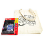 Sharpie loominguliste akr&uuml;&uuml;lmarkerite komplekt 12 v&auml;rvi koos kotiga Olendid v&auml;rvimiseks