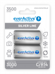 Laetavad patareid everActive R14/C NiMH 1,2V 3500 mAh kasutusvalmis 2B