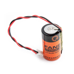 Fanso ER34615M 3.6V 13000mAh D LSH20 liitiumaku koos kaablitega ja JST EHR-2 k&otilde;rge voolutugevusega pistikuga
