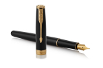 T&auml;itepliiats Parker Sonnet Black Lacquer GT (F) - 1931494