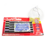 Sharpie loomingulised akr&uuml;&uuml;lmarkerid 5 v&auml;rvi pintsliotsaga koos v&auml;rvipommiga