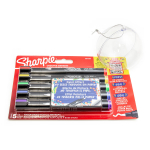 Sharpie loominguline akr&uuml;&uuml;lmarkeri komplekt 5 v&auml;rvi koos v&auml;rvimulliga