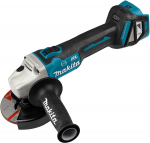 18 V 125 mm akutoitel t&ouml;&ouml;tav harjadeta nurklihvmasin MAKPAC s&uuml;steemiga Makita DGA513ZJ