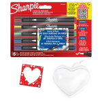 Sharpie loominguliste akr&uuml;&uuml;lmarkerite komplekt, 5 v&auml;rvi &ndash; 2201069 / Magnet / V&auml;rvimiseks m&otilde;eldud s&uuml;da / Valentini p&auml;ev