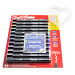 Sharpie akr&uuml;&uuml;lmarkerite komplekt 12 v&auml;rvi koos v&auml;rvimis&uuml;damega