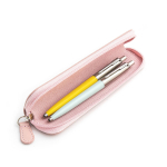 Parker Jotter Originals Yellow ja Pastel Blue Pastapliiatsi kinkekomplekt roosa &uuml;mbrisega