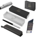 Parker Jotter Originals Black t&auml;itesulepe grav&uuml;&uuml;riga + kott ja padjad / Kingitus &otilde;pilasele/&uuml;li&otilde;pilasele