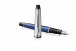 Waterman Expert Deluxe Metallic Blue CT (F) t&auml;itesulepea &ndash; 2187650