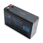 Aku MW Power MWH5-12 12V 6,0Ah 213w /10min. AGM APC Fideltronik SBH200-12, HR1224W, BL1250 UPSi jaoks.