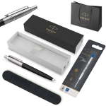 Parker Jotter Originals Black pastapliiats koos kottiga + pastapliiatsi t&auml;itekassett / Kingitus &otilde;pilasele/&uuml;li&otilde;pilasele graveeringuga