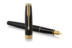 T&auml;itepliiats Parker Sonnet Matte Black GT (M) - 1931517