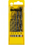 Puidust keerdpuurikomplekt 4-10mm 5 tk. DeWalt DT4535-QZ