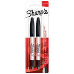 Sharpie Twin Tip must marker (blister, 2 tk) - 1986454
