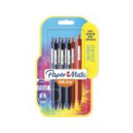 Paper Mate InkJoy 300RT pastapliiatsid segav&auml;rvides 8 tk. - 2186750