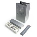 Parker IM Rituals Turquoise Grey pastapliiatsikomplekt &uuml;mbrise ja kinkekotiga