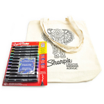 12 v&auml;rvi Sharpie loominguliste akr&uuml;&uuml;lmarkerite komplekt, kotiga Elephant v&auml;rvimiseks