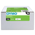 DYMO D1 lint 12mm x 7m / must valgel (45013 / S0720530) &ndash; 10 tk.