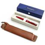 Waterman Allure Red Pastapliiatsi komplekt pruuni v&auml;rvi korpusega
