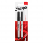 Sharpie Ultra Fine 0,5 mm must 2tk &otilde;hukesed v&auml;rvipliiatsid. - 1985878