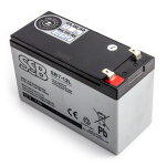 SSB SB 12-7 12V 7Ah F2 AGM hooldusvaba aku 12V 7Ah