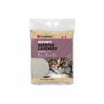 Flamingo Cat litter Bentonite with lavender scent Fine grains Clumping 12 kg | 5400585258486