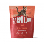 Carnilove Cat Active Sterilised Beef & Venison 0,4 kg | 8595602581672