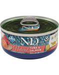 Farmina N&D Cat Natural Adult Tuna & Salmon 70 g | 8606014106305